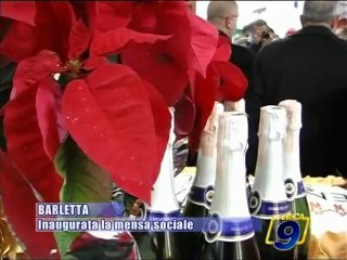 BARLETTA. Inaugurata la mensa sociale