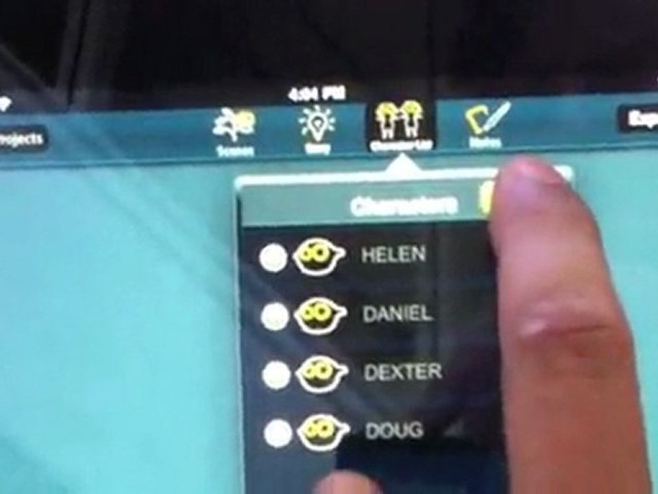 W2MD_Screenwriting_iPad_App_Demo