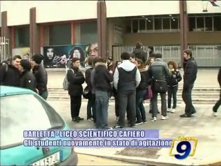 BARLETTA. Liceo Cafiero, gli studenti nuovamente in stato di agitazione