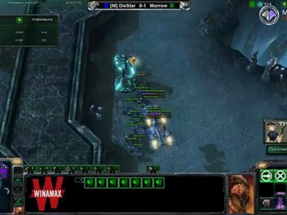 Match SC2 : Mouz.Morrow (Z) Vs DieStar (T) 2