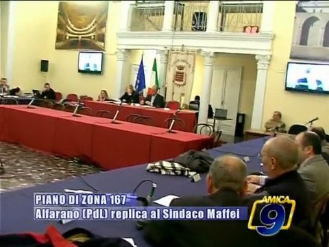 Alfarano (PdL) replica al Sindaco Maffei sulla questione 167