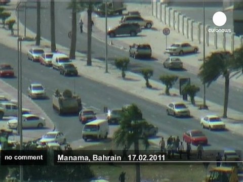 Tanks out in Bahrain's capital - no comment