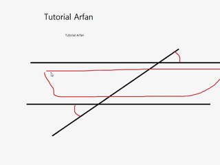 Garis sejajar dan sudut segitiga