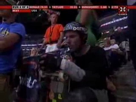 Danny Way Comes Back from Multiple Crashes x-games 14