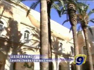 SESTA PROVINCIA. Lavello chiede l'ammissione