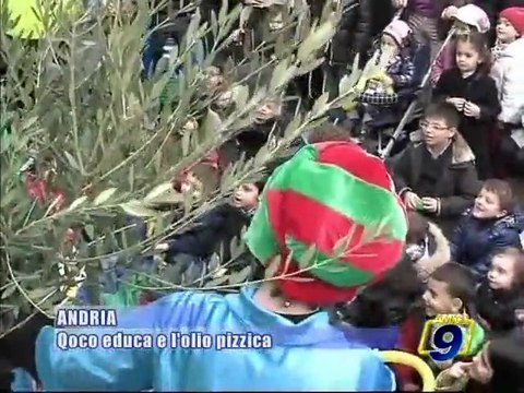 ANDRIA. QOCO educa e l'olio pizzica