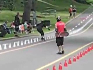 100 Cone Challenge clean run