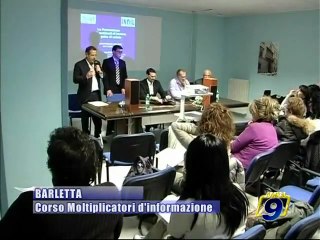 BARLETTA. Corso Moltiplicatori della prevenzione sui luoghi di lavoro