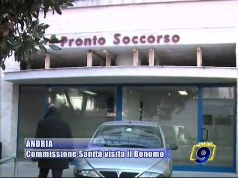ANDRIA. Commisione Sanita' visita il Bonomo
