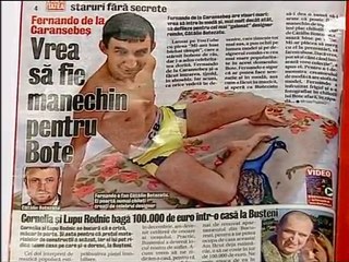 Fernando de la Caransebes vrea sa fie manechin pentru Bote