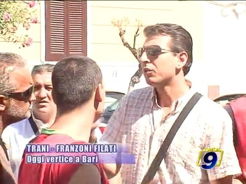 TRANI. Caso Franzoni - Filati, oggi vertice a Bari