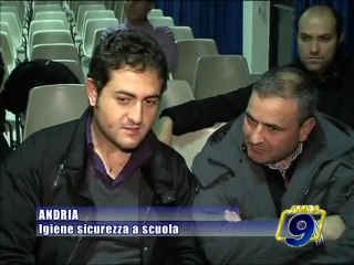 ANDRIA. Igiene e sicurezza a scuola