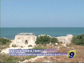 PROVINCIA BAT. Finanziamenti per la pulizia delle coste