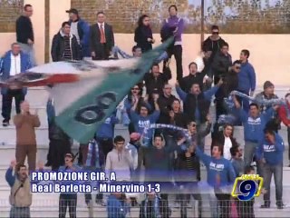 REAL BARLETTA - MINERVINO 1-3 [9^Giornata Promozione gir.A 2009/2010]