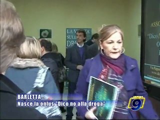 BARLETTA. Nasce la onlus "dico no alla droga"