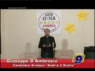 Conferenza Stampa Lista Civica ANDRIA 5 STELLE