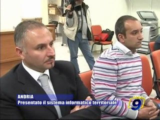 ANDRIA. Presentato il SIT, sistema informatico territoriale