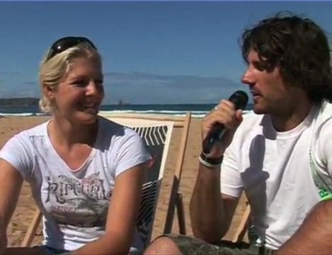 Rip Curl Girls Festival, Spain - Stephanie Gilmore Interview