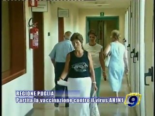 REGIONE PUGLIA. Partite le vaccinazioni contro il virus A/H1N1
