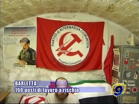 BARLETTA. 190 posti di lavoro a rischio