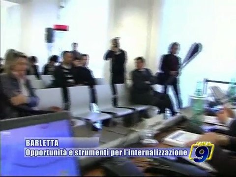 BARLETTA. Opportunita' e strumenti per l'internazionalizzazione delle imprese locali nel settore moda