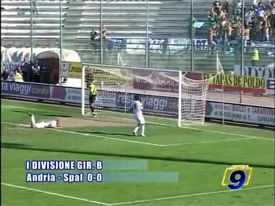 ANDRIA - SPAL 0-0  [7^ giornata Prima Divisione 2009/2010]