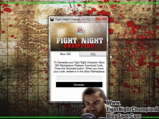Fight Night Champion Game DLC Code Leaked!!