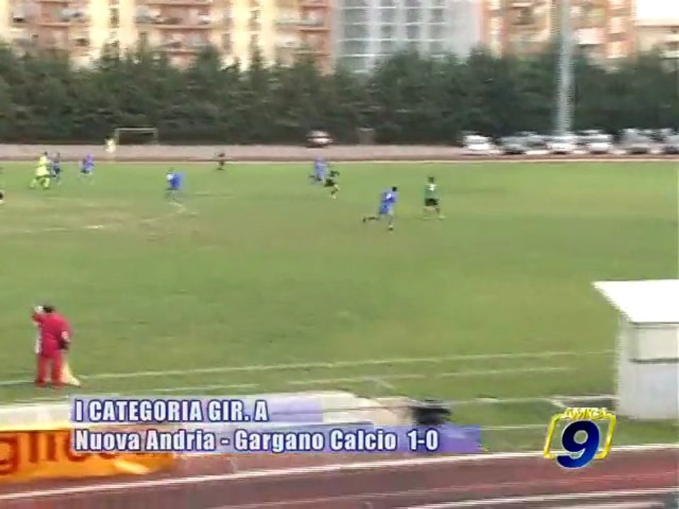 NUOVA ANDRIA - GARGANO CALCIO 1-0 [2^ Giornata Prima Categoria 2009/2010]