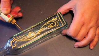 Créer des cloisons en peinture sur verre par TrucsetDeco.com