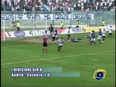 ANDRIA BAT - COSENZA 1-0 [5^ Giornata Prima Divisione gir.B 2009/2010]