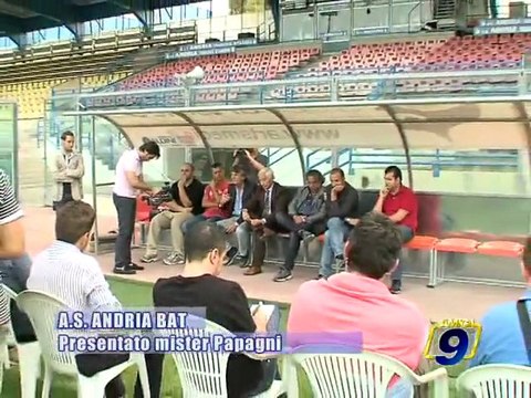 ANDRIA BAT. Presentato Mister Papagni