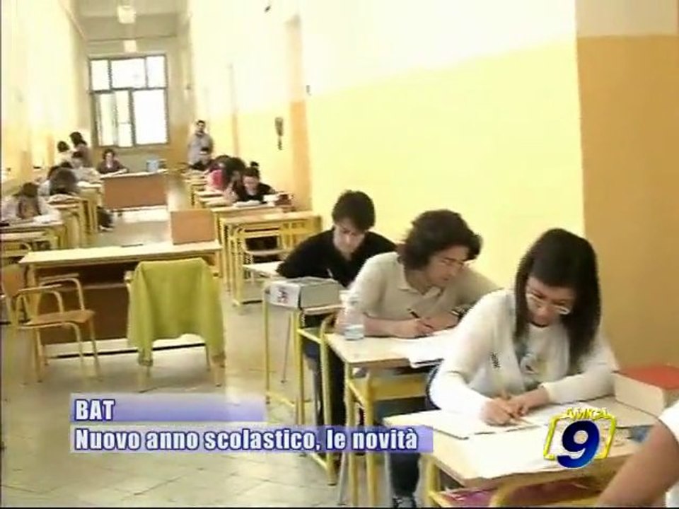 BAT. Le novita' del nuovo anno scolastico