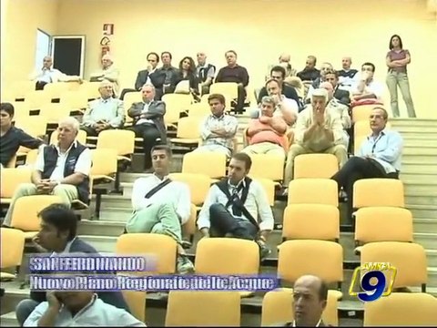 SAN FERDINANDO DI PUGLIA. Nuovo Piano regionale delle acque