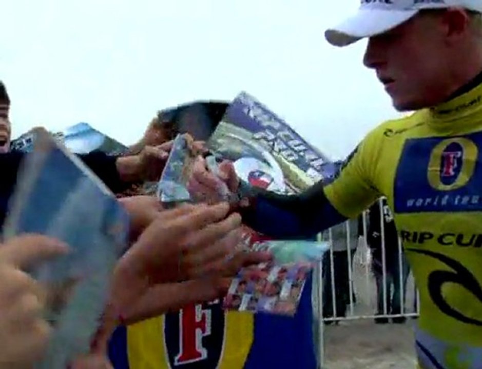 Rip Curl Pro Search Chile: Round 4 Heat 4 - Mick Fanning def. Chris Ward
