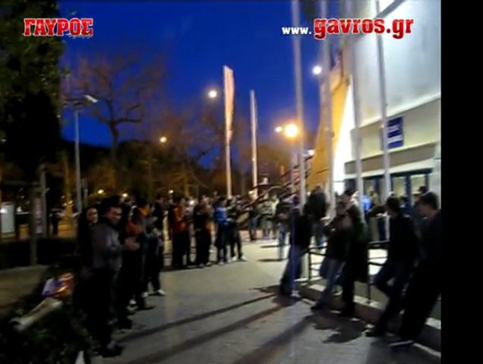 Η άφιξη της Βαλένθια GAVROS