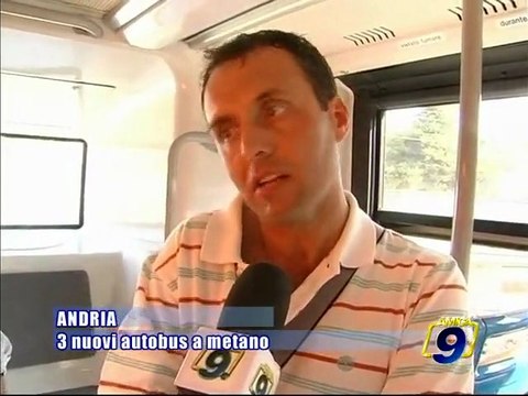 ANDRIA. In citta' 3 nuovi autobus a metano