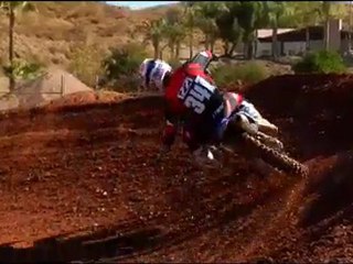 NICO IZZI at the Yamaha test track