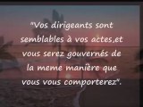 paroles des salafs..