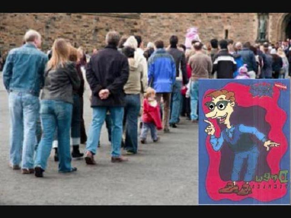 Drew Pickles Goes To a Long Line (REUPLOAD)