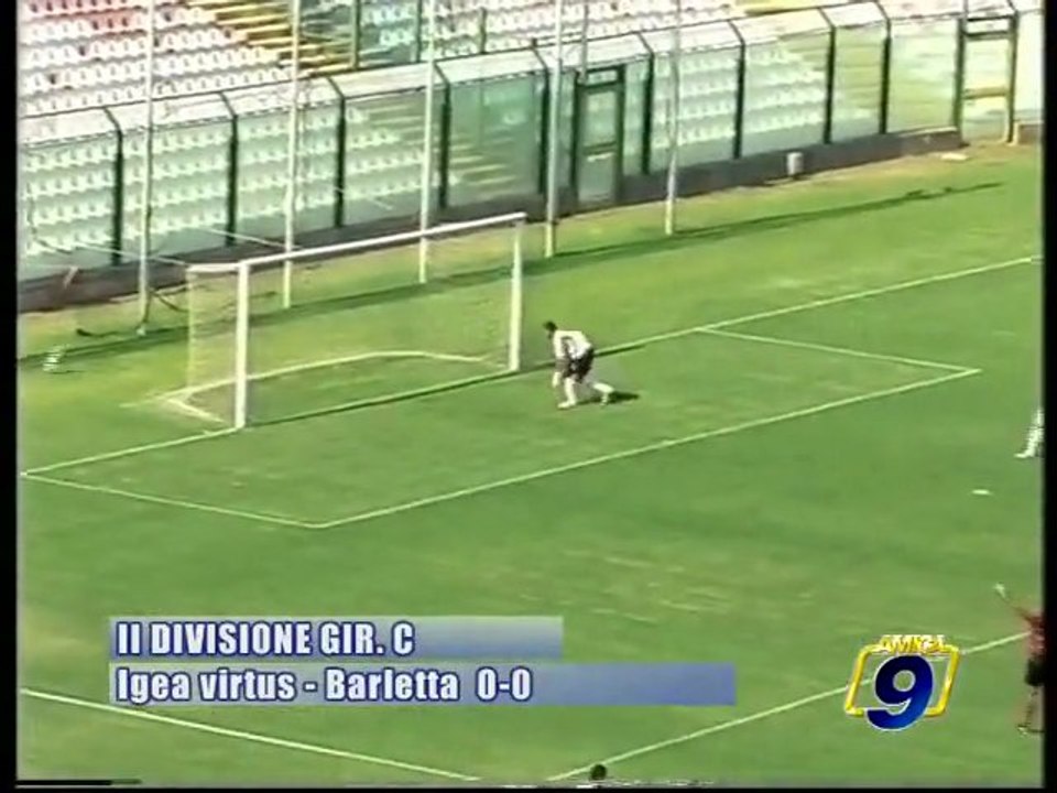 IGEA VIRTUS - BARLETTA 0-0  [1^ Giornata Seconda Divisione gir.C 2009/2010