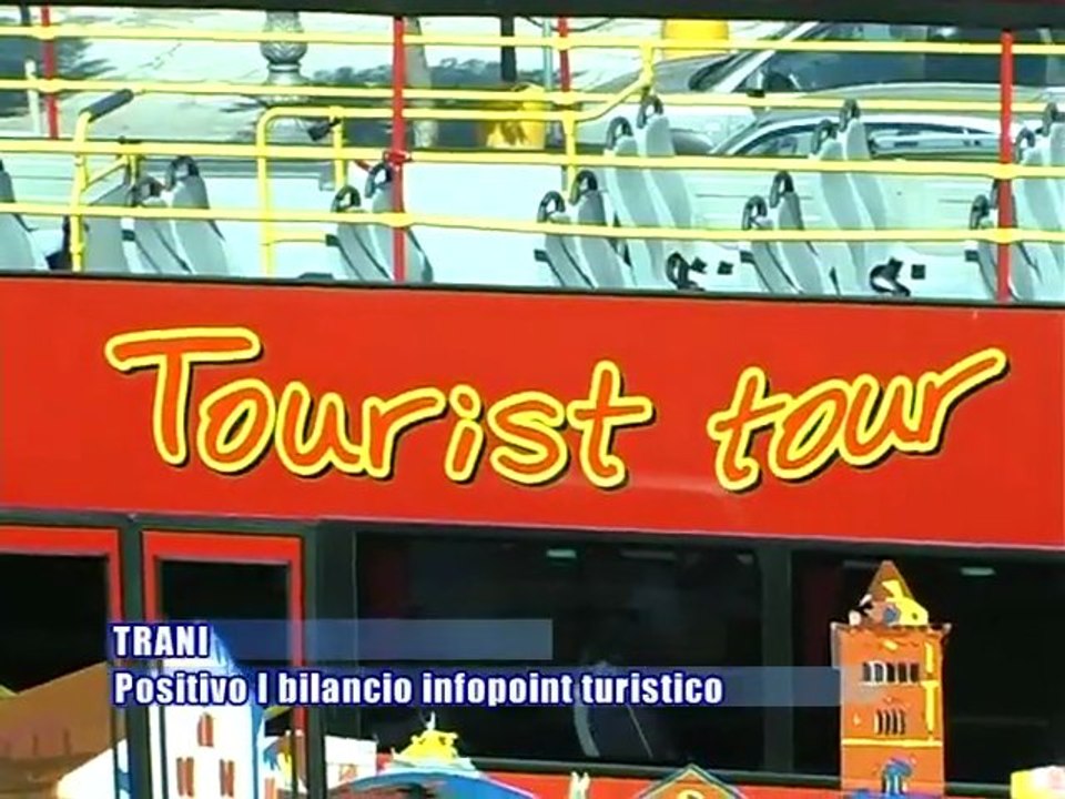 TRANI. Positivo il primo bilancio INFOPOINT tur...