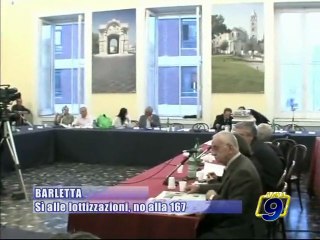 BARLETTA. Sì alle lottizzazioni, no alla 167