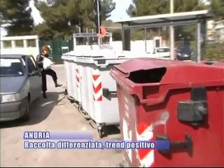 ANDRIA. Raccolta differenziata, trend positivo