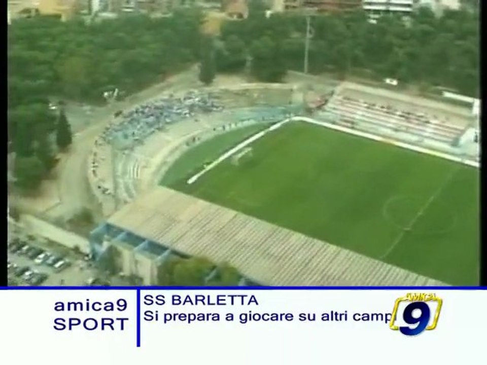 CALCIO. In attesa dei lavori il Barleta si prepara a giocare su altri campi