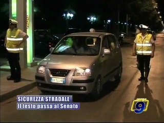 SICUREZZA STRADALE. Dopo la Camera, il testo passa al Senato