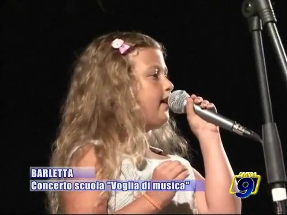 BARLETTA. Concerto di fine anno scuola "Voglia di Musica"