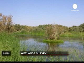 Sulak alanlar yaşamak için uyduya bakıyor