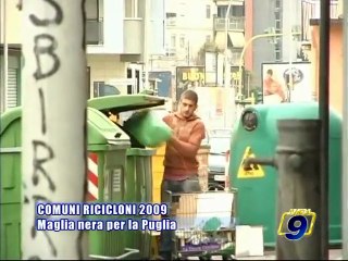 RACCOLTA DIFFERENZIATA 2009. Puglia fanalino di coda