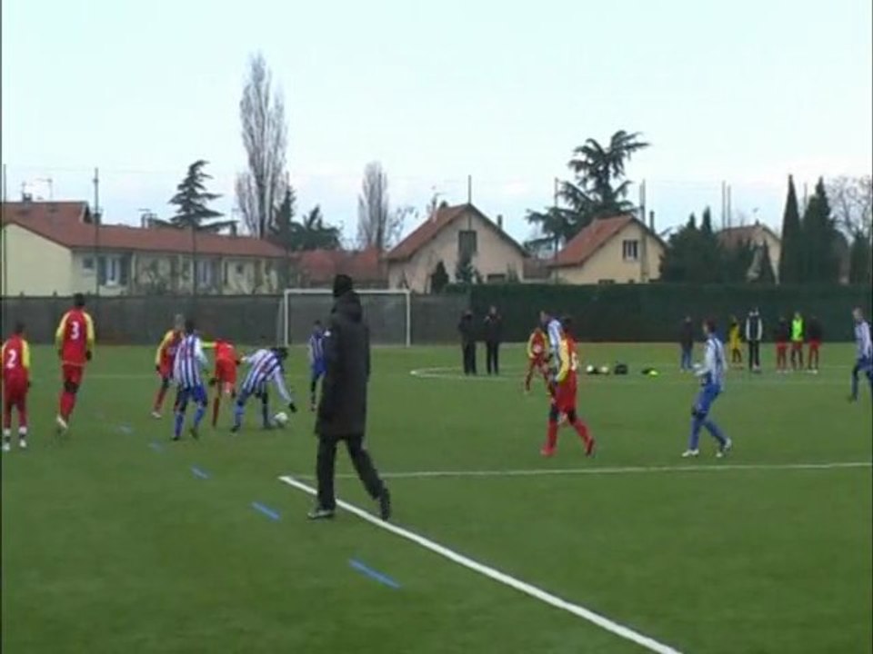 CALUIRE vs  ST PRIEST championnat  jan 2011