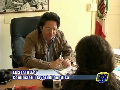 Ex Statale 16, Cominciati i lavori di bonifica stradale